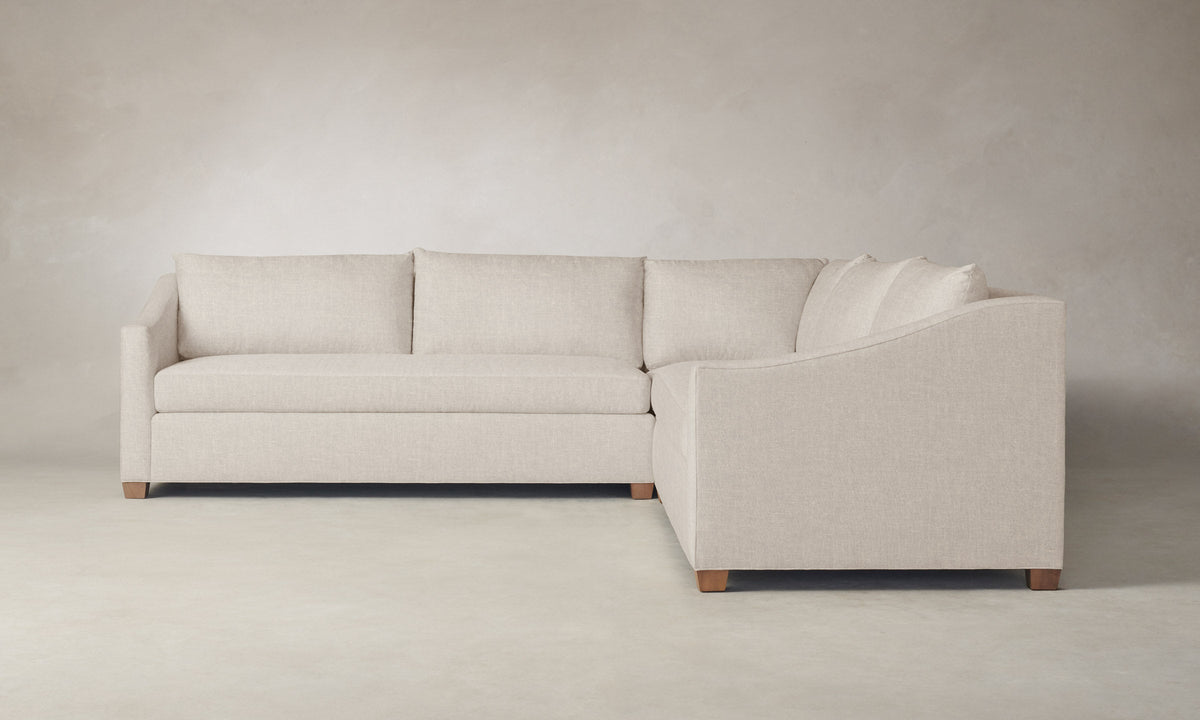 The Sullivan Sectional - Heritage Belgian Linen Summit