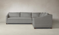 The Sullivan Sectional - Italian Bouclé Fossil