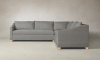 The Sullivan Sectional - Italian Bouclé Fossil