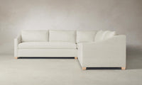 The Sullivan Sectional - Italian Bouclé White