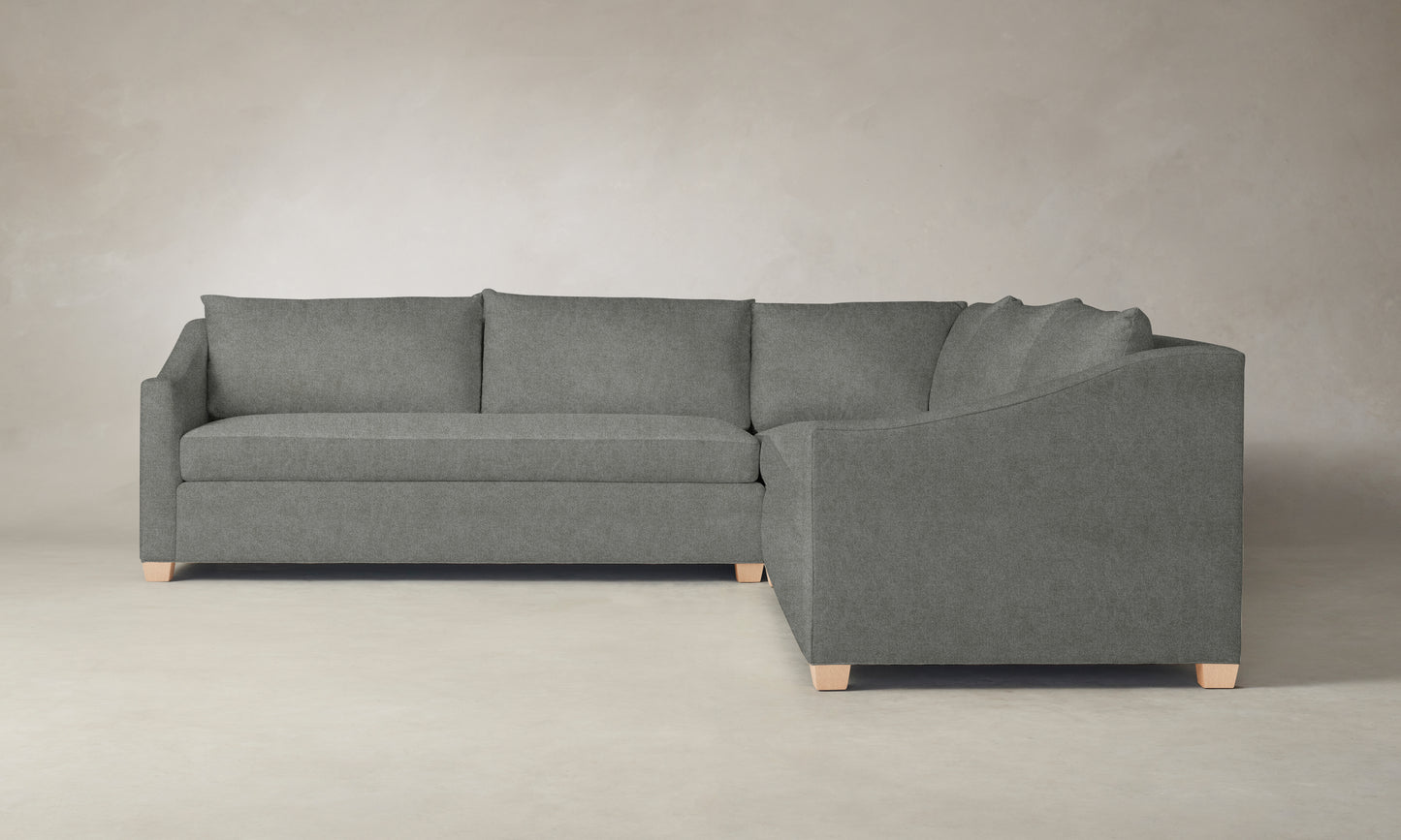 The Sullivan Sectional - Merino Granite