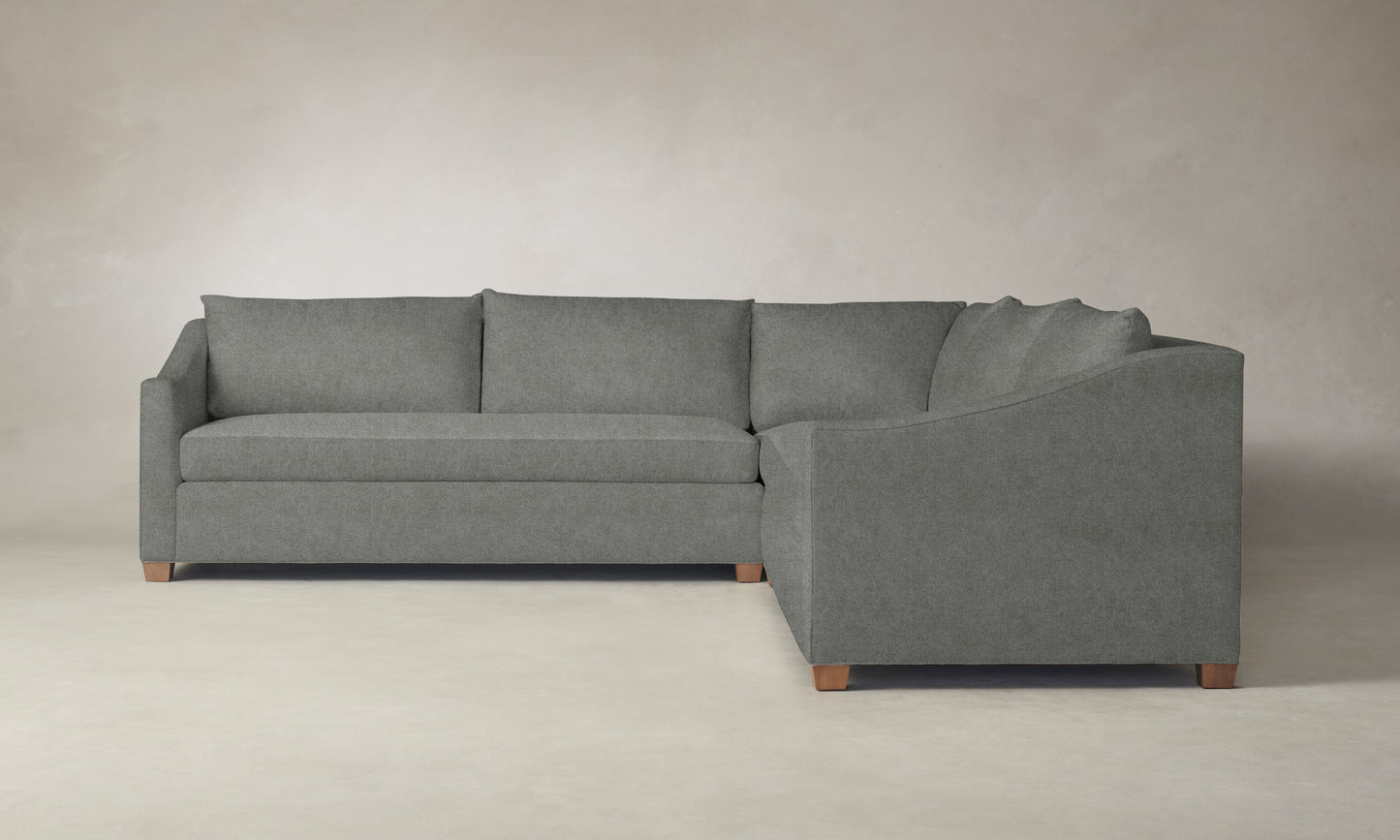 The Sullivan Sectional - Merino Granite