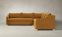 The Sullivan Sectional - Mohair Amber