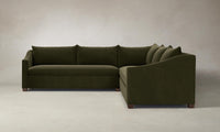 The Sullivan Sectional - Mohair Moss