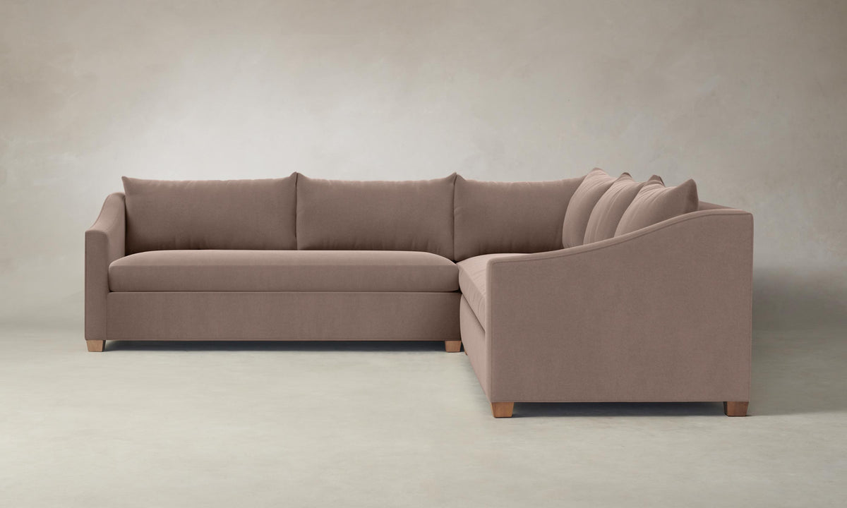The Sullivan Sectional - Mohair Peony