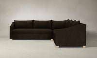 The Sullivan Sectional - Nubuck Leather Espresso