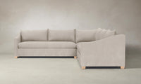 The Sullivan Sectional - Nubuck Leather Sail