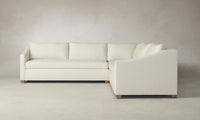 The Sullivan Sectional - Performance Linen Weave Prairie