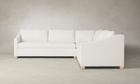 The Sullivan Sectional - Performance Linen Weave Flour