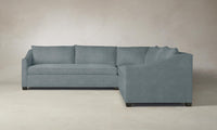 The Sullivan Sectional - Performance Mélange Weave Aegean