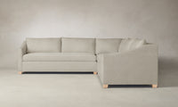 The Sullivan Sectional - Performance Melange Weave Shell