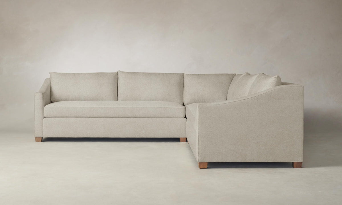 The Sullivan Sectional - Performance Mélange Weave Shell