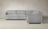 The Sullivan Sectional - Performance Textured Tweed Dove