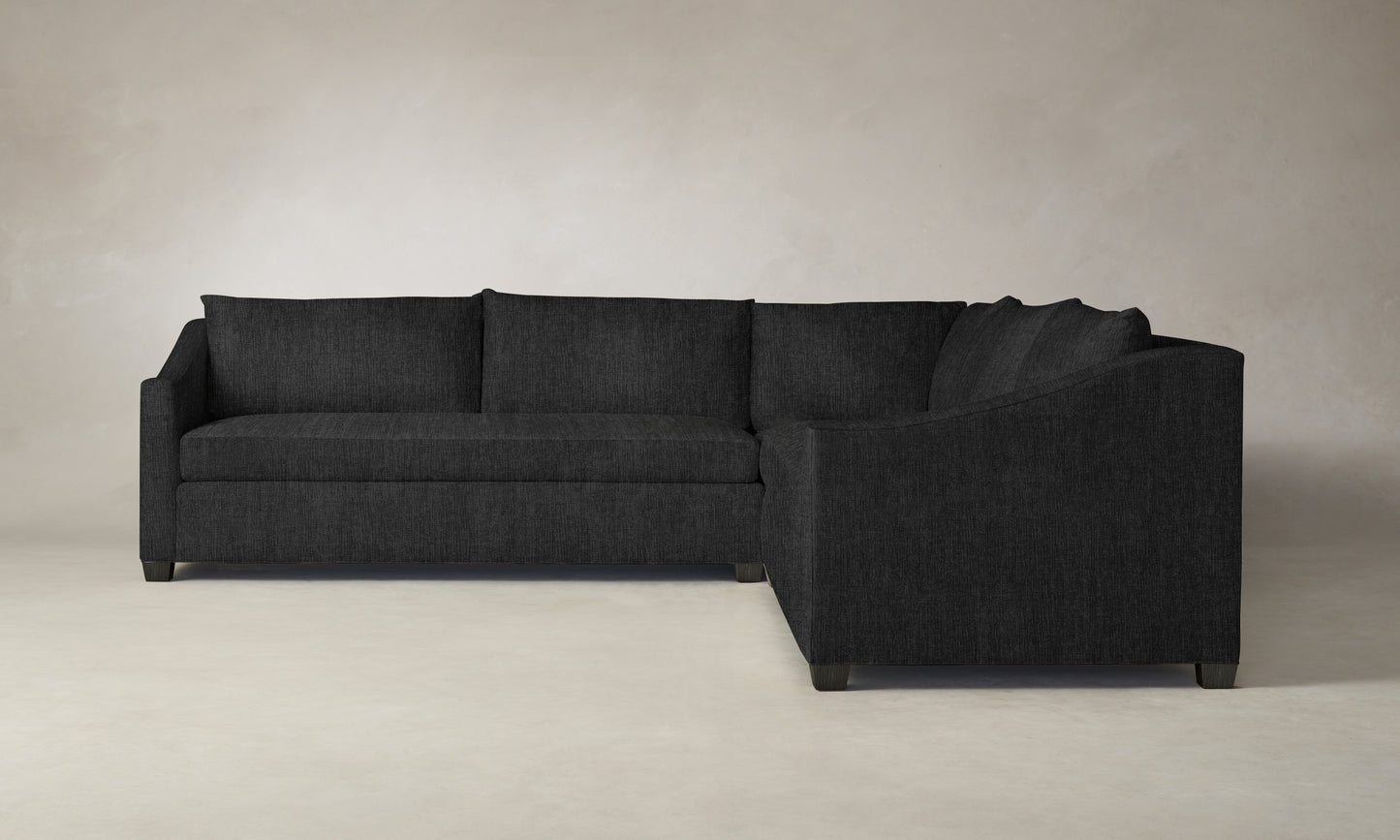 The Sullivan Sectional - Performance Tweed Char