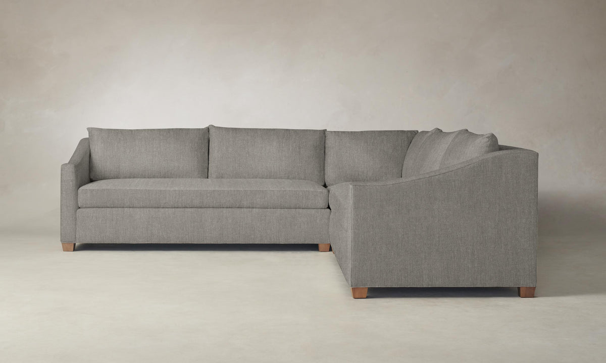 The Sullivan Sectional - Performance Tweed Oatmeal