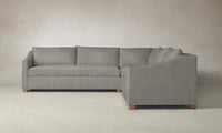 The Sullivan Sectional - Performance Tweed Oatmeal