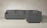 The Sullivan Sectional - Performance Tweed Smoke