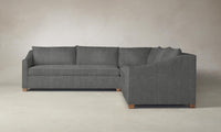 The Sullivan Sectional - Performance Tweed Smoke