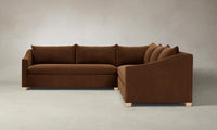 The Sullivan Sectional - Performance Velvet Cider