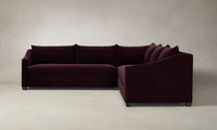 The Sullivan Sectional - Performance Velvet Merlot