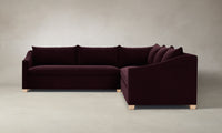 The Sullivan Sectional - Performance Velvet Merlot