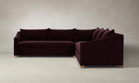 The Sullivan Sectional - Performance Velvet Merlot