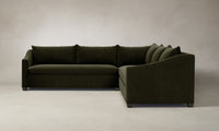 The Sullivan Sectional - Performance Velvet Olive