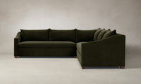 The Sullivan Sectional - Performance Velvet Olive