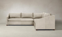 The Sullivan Sectional - Tuscan Leather Bisque