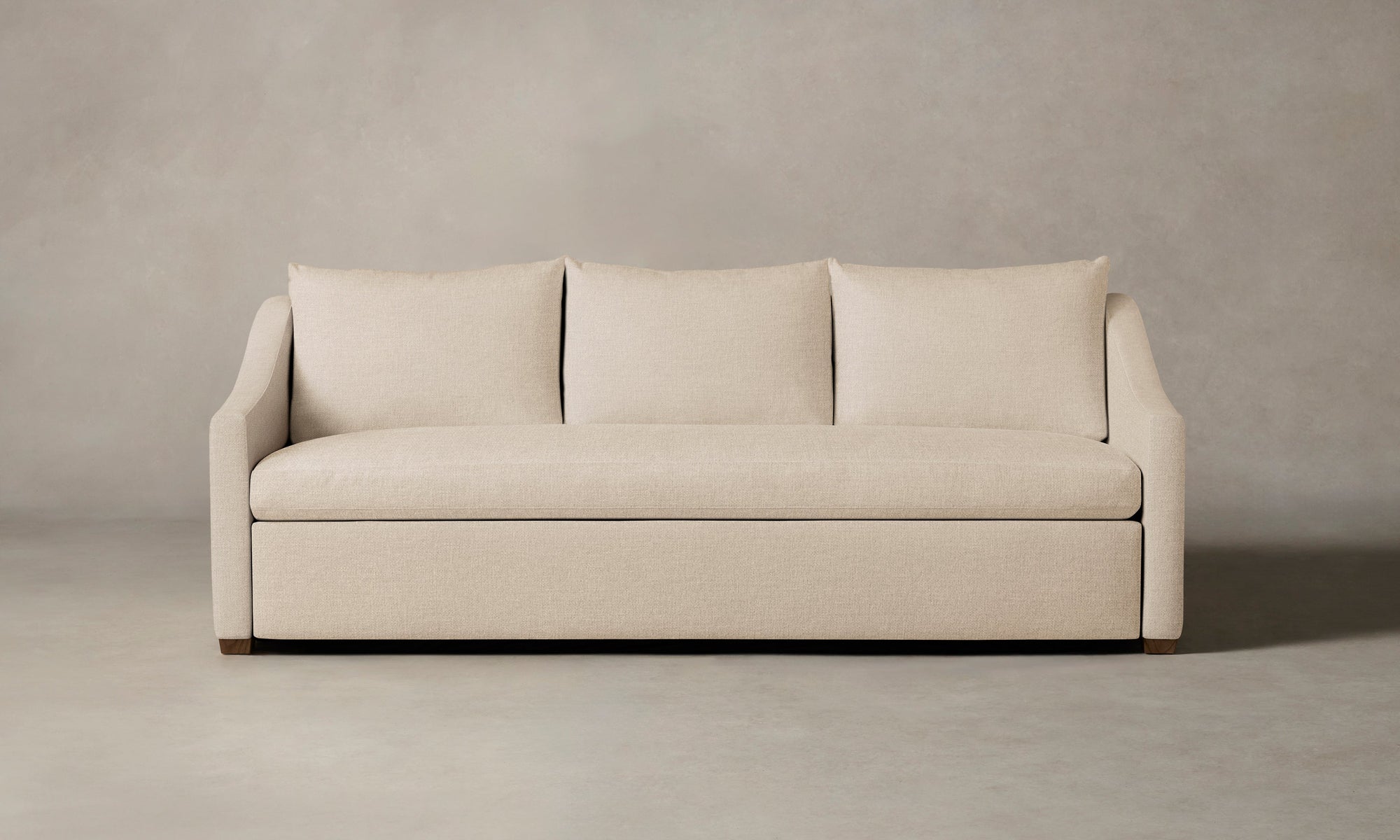 The Sullivan Sleeper Sofa - Heritage Belgian Linen Husk