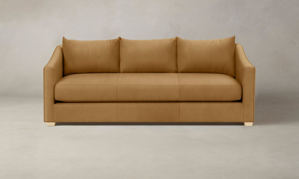 The Sullivan Sofa - Costa Leather Nutmeg
