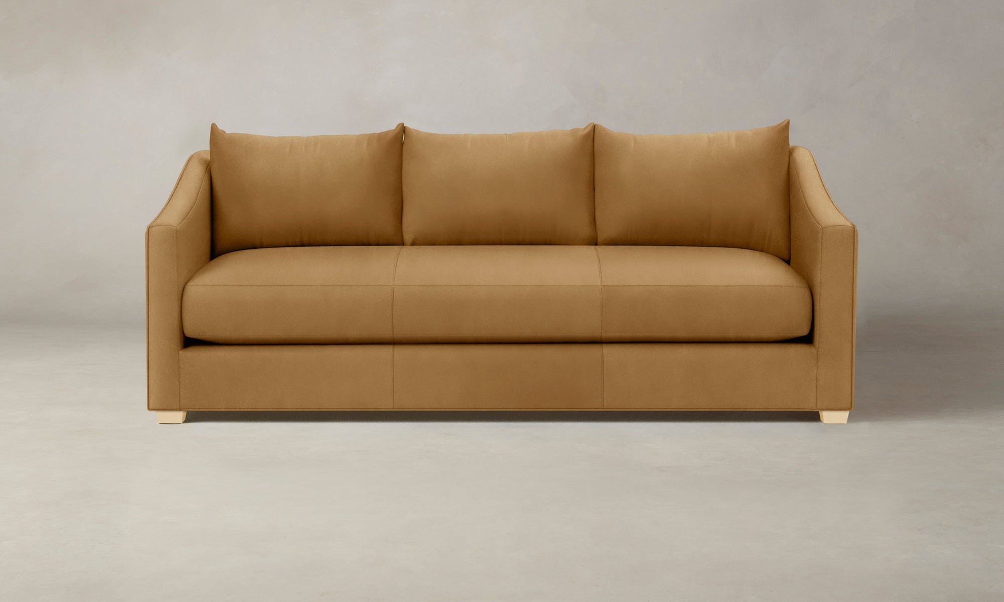 The Sullivan Sofa - Costa Leather Nutmeg