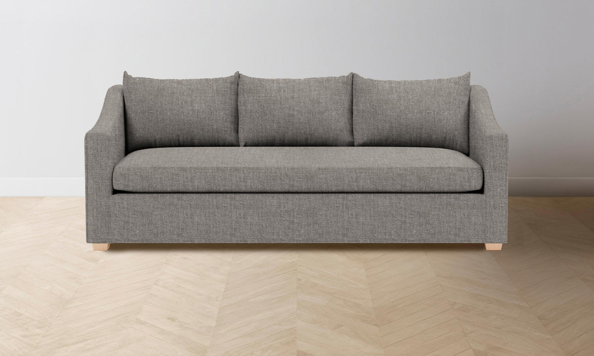 The Sullivan Sofa - Heritage Belgian Linen Agate