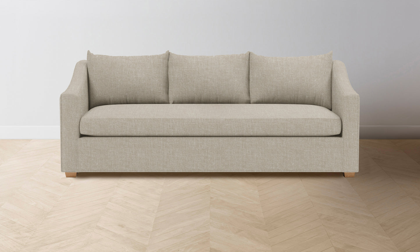 The Sullivan Sectional - Belgian Linen Alder