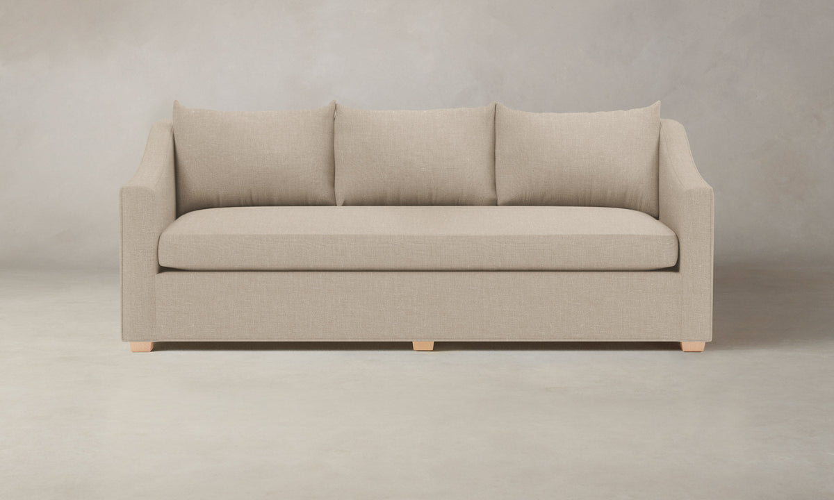 The Sullivan Sofa - Heritage Belgian Linen Husk
