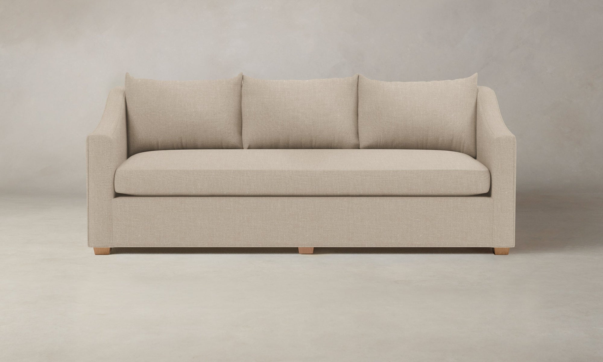 The Sullivan Sectional - Heritage Belgian Linen Husk