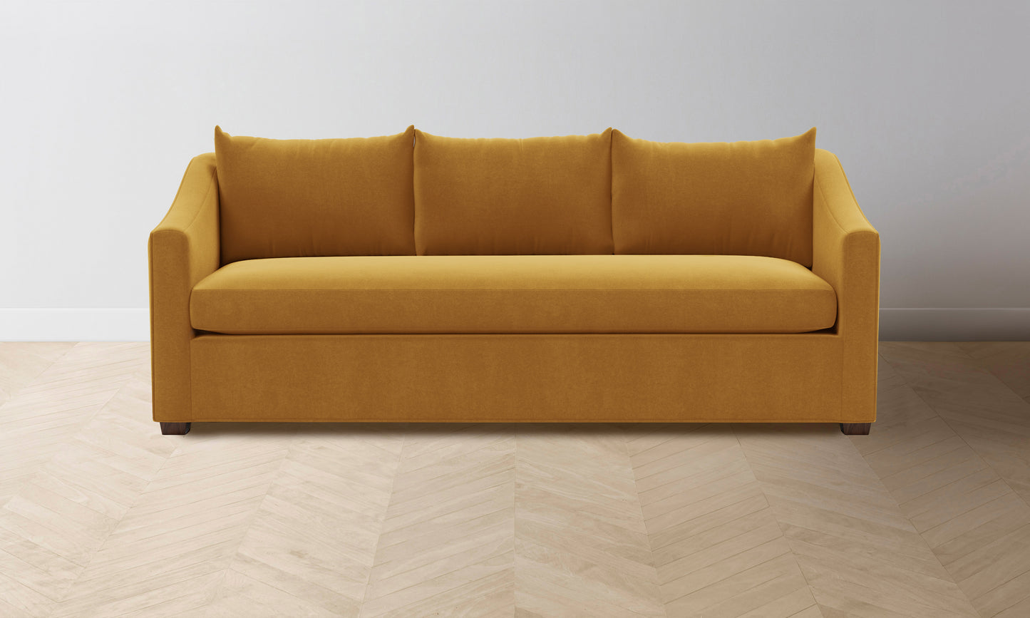 The Sullivan Sofa - Mohair Amber