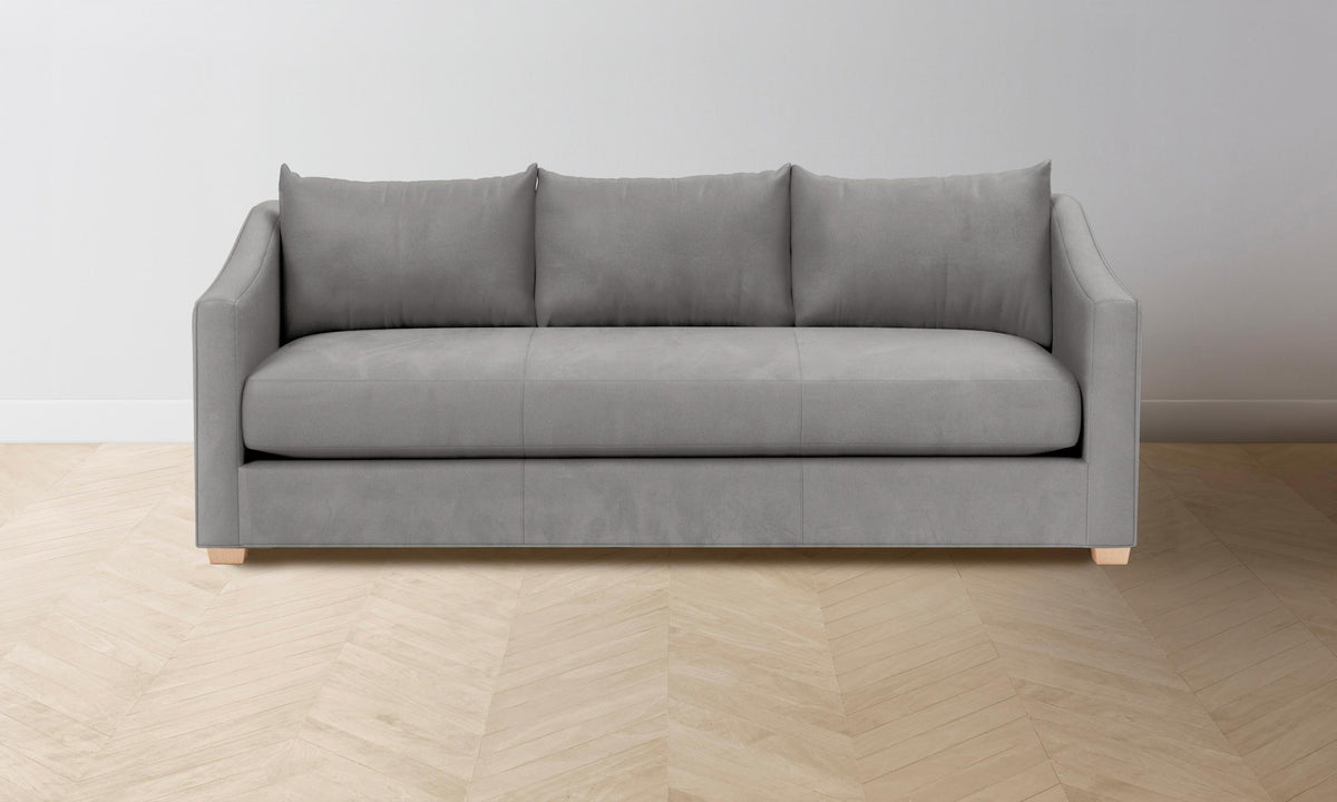 The Sullivan Sofa - Nubuck Leather Asphalt