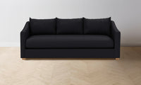 The Sullivan Sofa - Pebbled Leather Ink