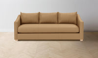 The Sullivan Sofa - Pebbled Leather Latte