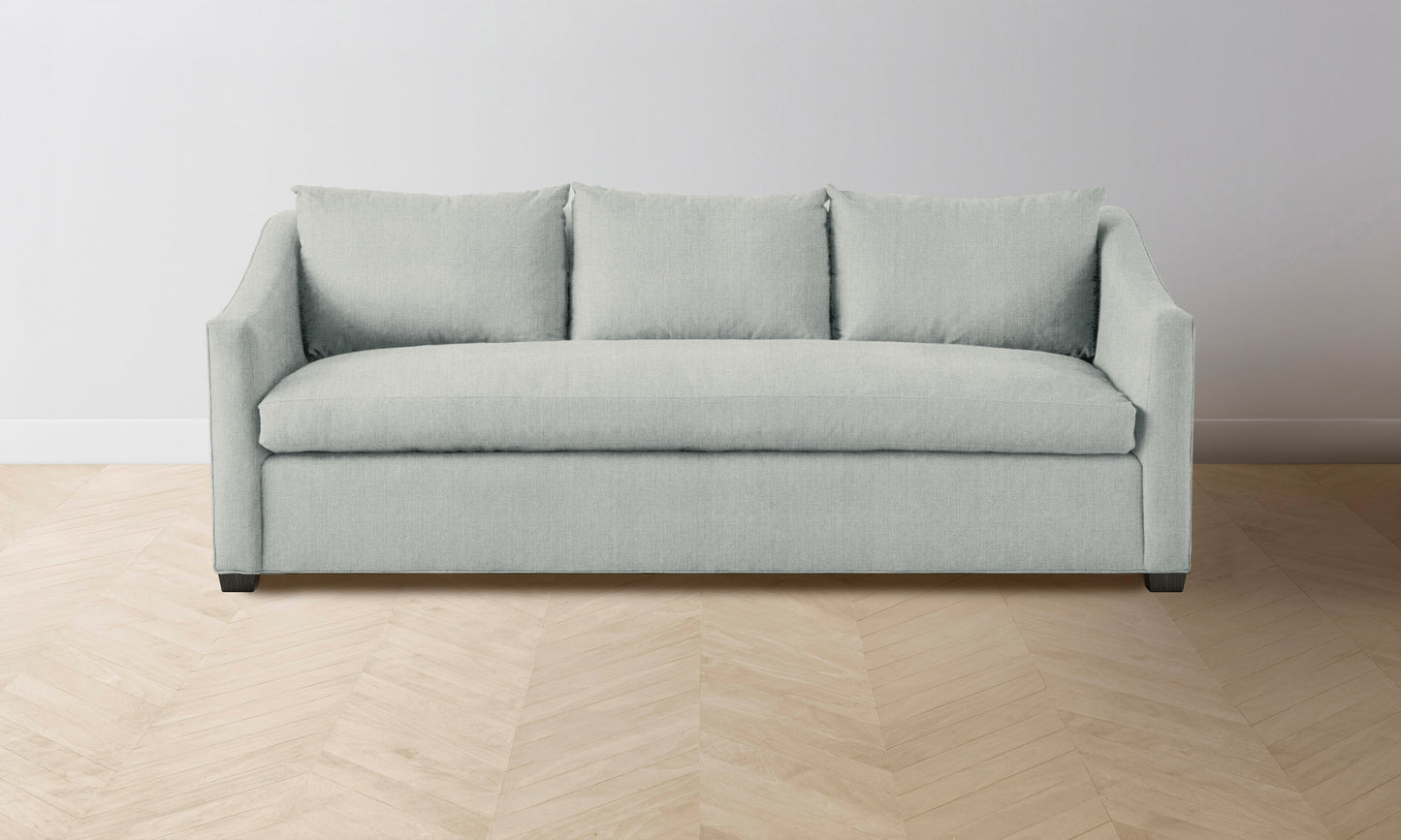 The Sullivan Sofa - Performance Melange Weave Seaglass