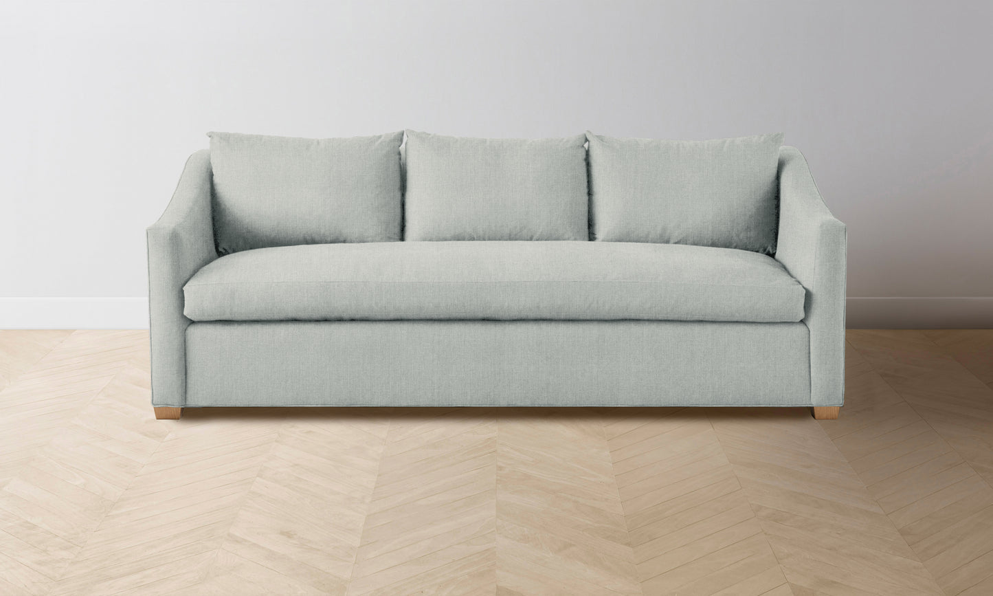 The Sullivan Sofa - Performance Melange Weave Seaglass