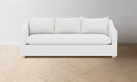 The Sullivan Sectional - Performance Linen Weave Pure White