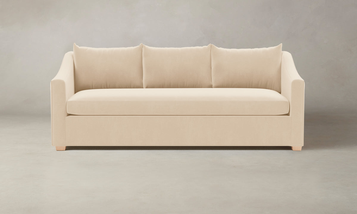 The Sullivan Sofa - Performance Velvet Butter