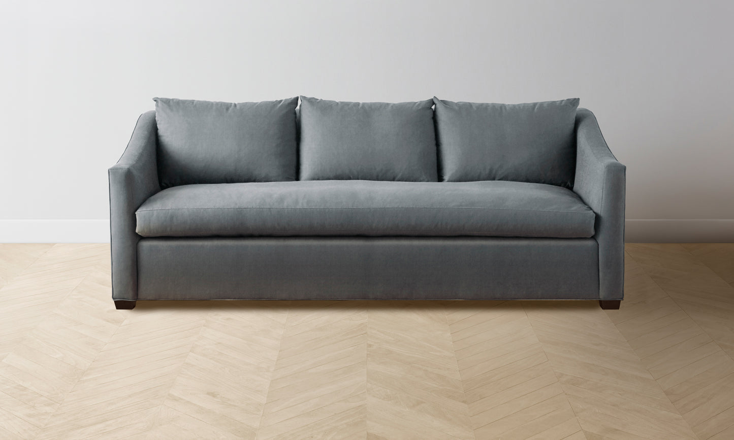 The Sullivan Sofa - Performance Velvet Seafoam