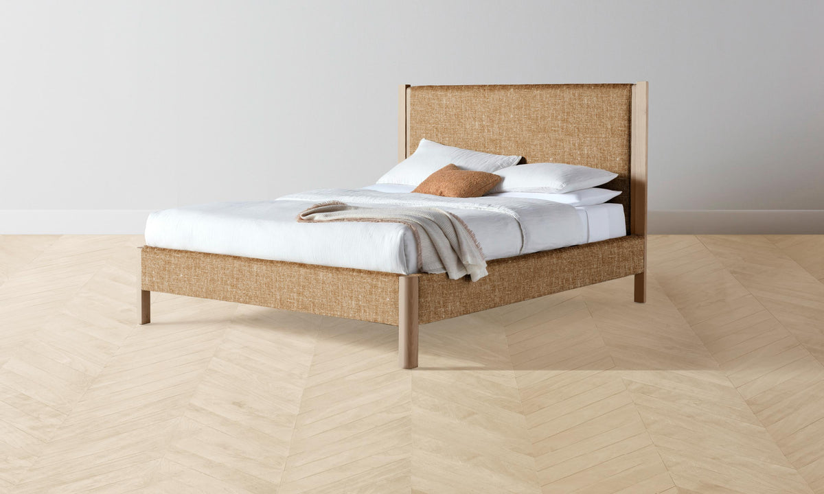 The Thompson Bed - Heritage Belgian Linen Chai