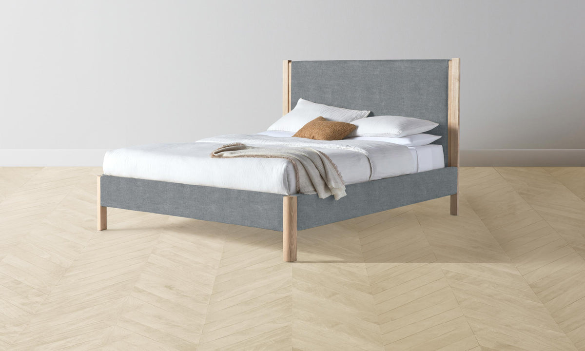 The Thompson Bed - Performance Mélange Weave Aegean