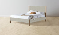 The Thompson Bed - Performance Melange Weave Flint