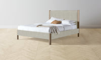 The Thompson Bed - Performance Melange Weave Flint