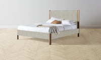 The Thompson Bed - Performance Melange Weave Flint